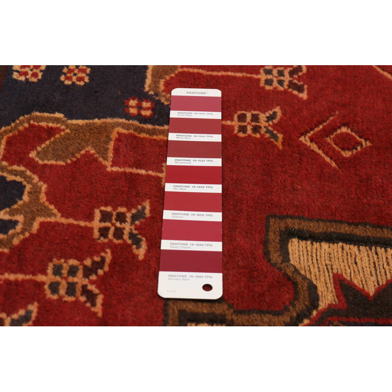 Teimani Red Rug 6'3" x 8'8"