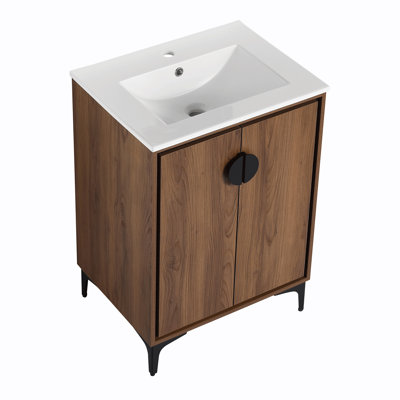 Meuble-lavabo 24 po avec lavabo supérieur