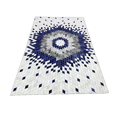 Tapis en peau de vache
