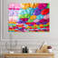 Superbe peinture murale en verre trempé 27,6 po x 39,4 po | 100% verre trempé, épaisseur: 0,16 pouce | Décoration élégante pour le salon ou le bureau, durable et facile à nettoyer, idée de cadeau parfaite