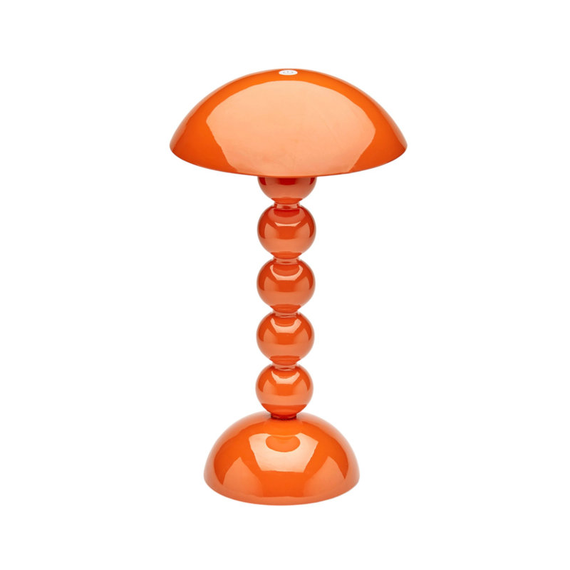 Bobbin LED Table Lamp, Orange