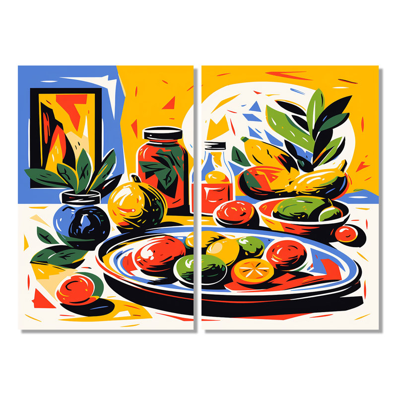 Impression sur toile Guacamole, Toile tendue, Ne s’applique pas, H 36 po x l 48 po