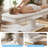 3-Motor Professional Electric Massage Table with Adjustable Height, Backrest & Leg Rest, Remote & Foot Control, Included 360° Swivel Height-Adjustable Stool-170903748