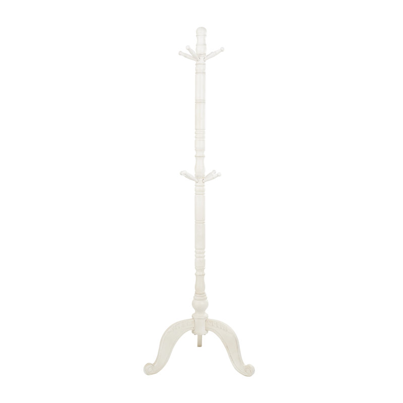Blasien Freestanding Coat Rack, White