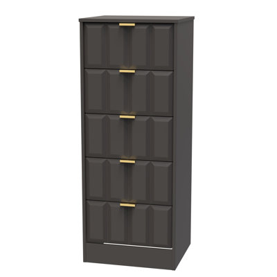 Arnesto 45cm W Manufactured Wood Bedside Table