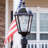 Royal Bulb Solar Lamp Post Black-991451938-1015575168
