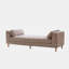 Banc rembourré en chenille avec structure en bois massif, capacité de poids de 450 lb, entrée moderne et banc de bout de lit-1253683642