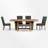 6 - Piece Extendable Dining Set-589665874-589665875