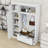Elegant Hall Tree with Adjustable Compartments and Concealed Drawers-202740560