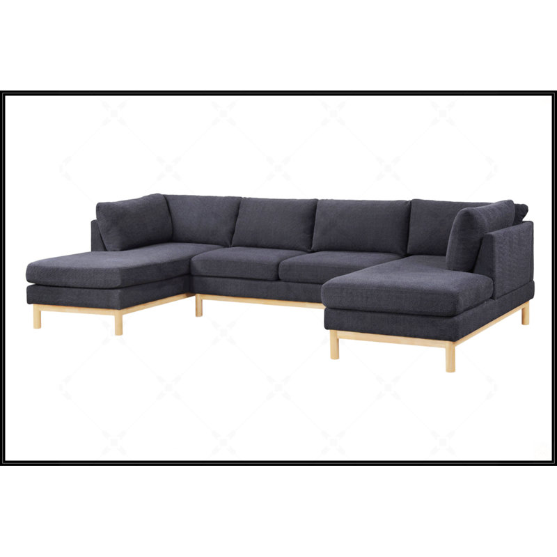 Canapé modulaire double en U Sherpa Helena