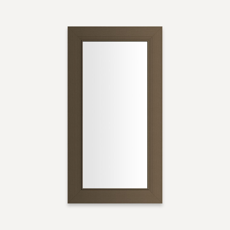 Armoire Main Line, H 39,44 po x l 15,38 po x P 5 po, Bronze brossé