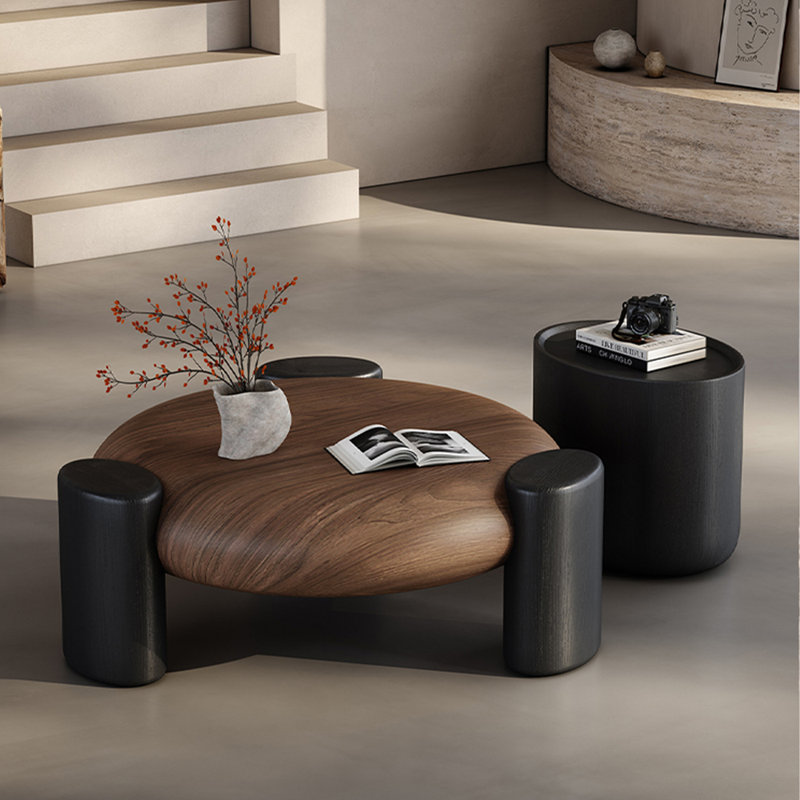 Mid-century Round Coffee Table