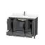 Sheffield 48" Freestanding Single Bathroom Vanity with Quartz Top-302123045-302166062