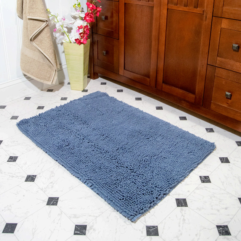 Tapis de coton blue area Nardone