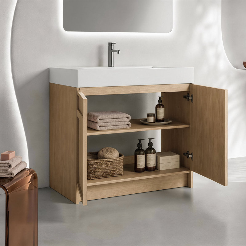 Meuble-lavabo autoportant 36 po Liner, 36"