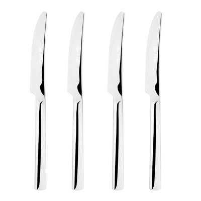 Cutlery Sets Stainless Steel 18/8 Dinner Knife 4pc Set Catering Simplicity
