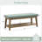 Hahnville 44" W Upholstered Storage Bench-1625359775