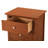 Versatile Transitional Nightstand With Three Drawers-498450160