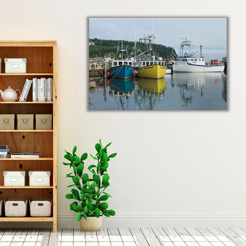 Baie de Fond II - reproduction d'art sur toile, H 20 po x l 30 po
