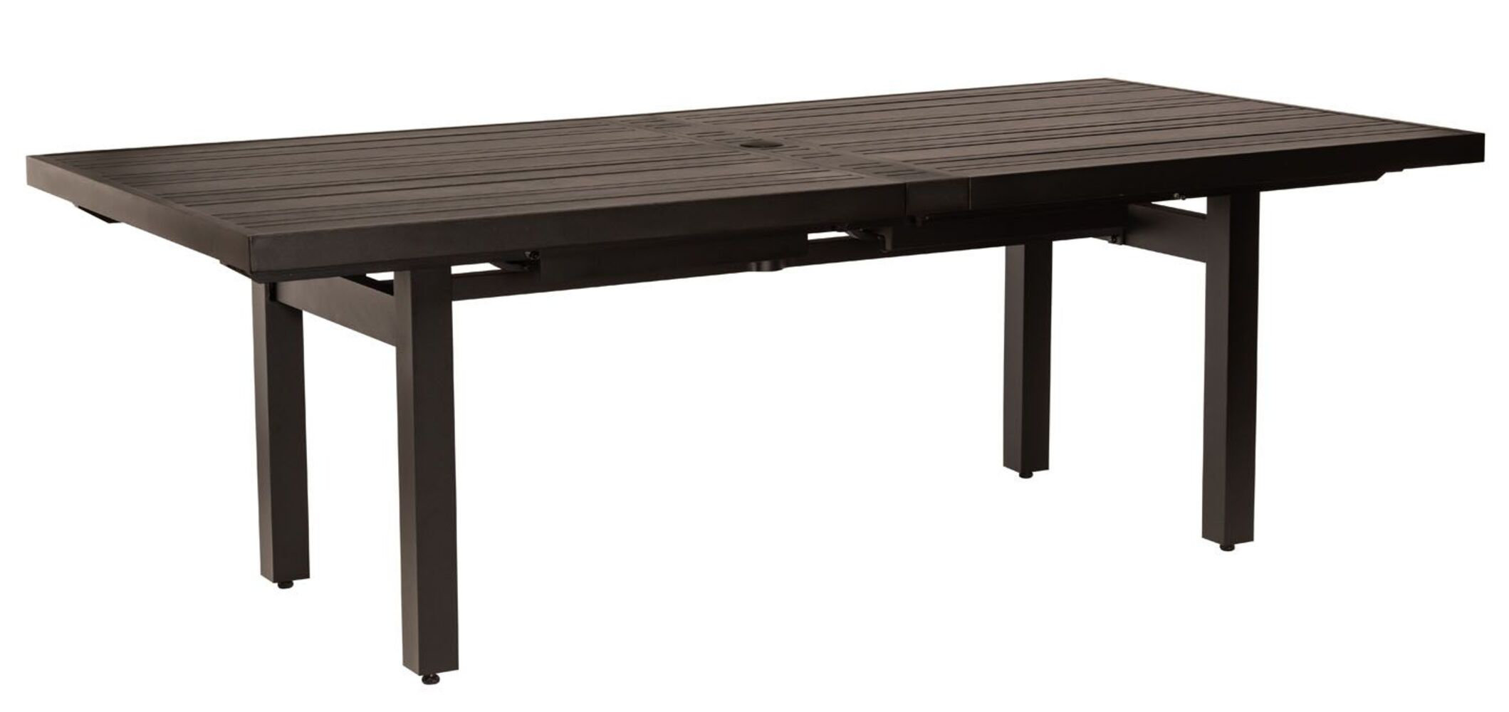Woodard Tri-Slat Extension Umbrella Table - Wayfair Canada