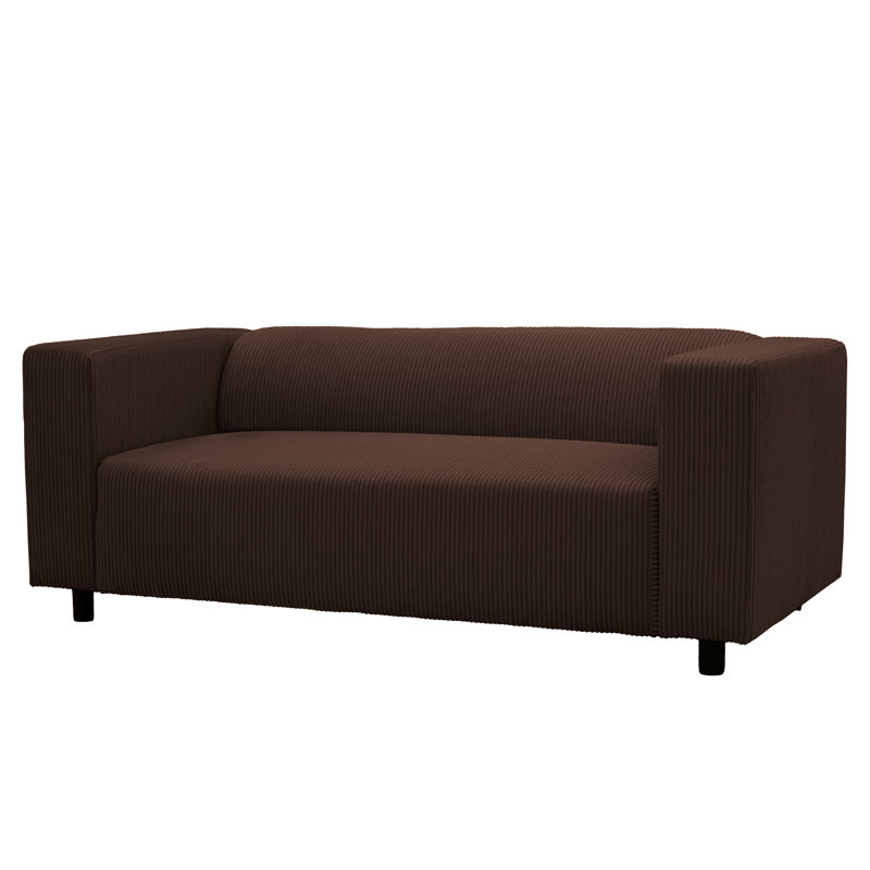 3 Seater Corduroy Sofa, Brown
