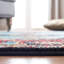 Tapis rouge / bleu clair Carrieanne-1327650528