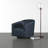 Hall Faux Leather Swivel Barrel Chair-1194730753
