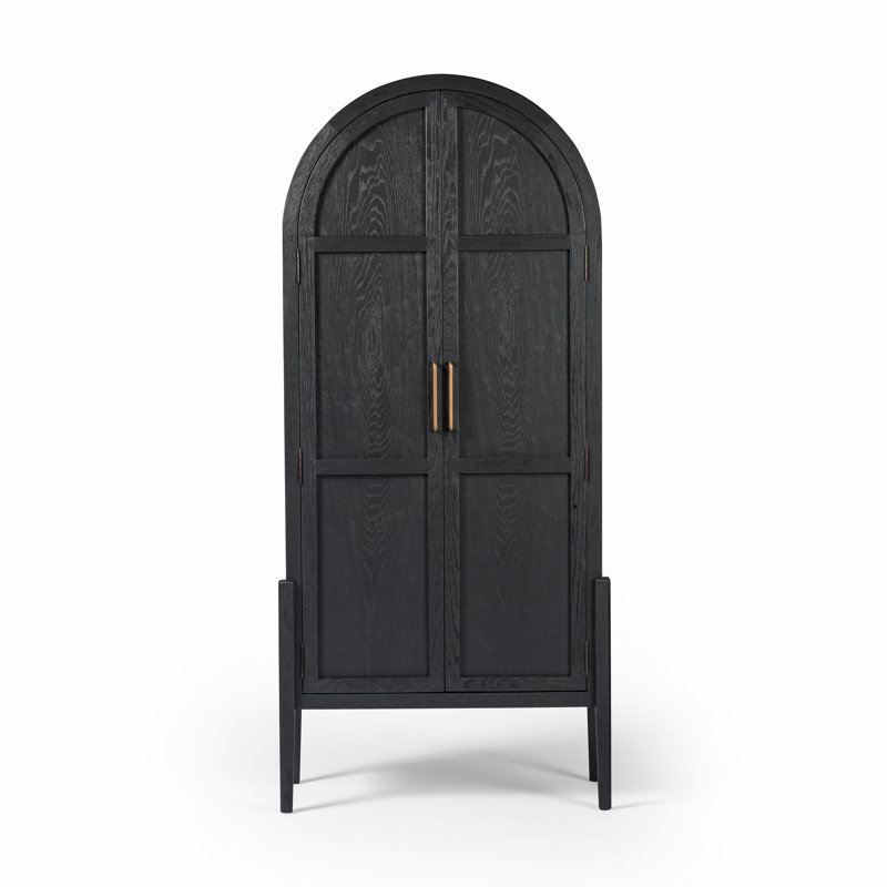 Tolle China Cabinet, Drifted Black