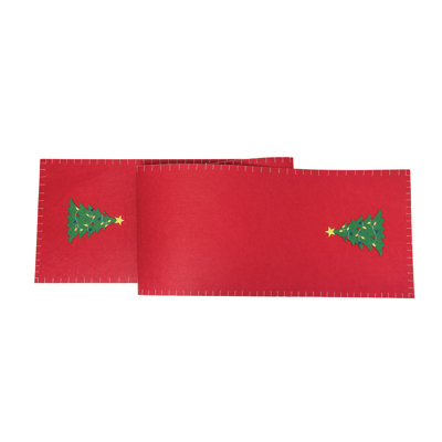 Alsacia Christmas Tree Table Runner