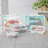 Sterilite Medium Clip Box, Stackable Small Storage Latch Lid Bin, Container Organizes Office, Crafts