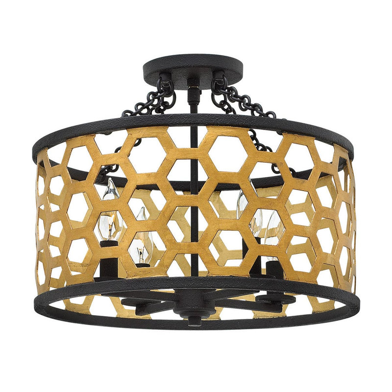 Steen Semi Flush Mount