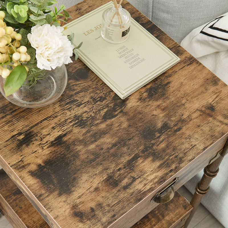 Table de chevet 2 tiroirs Kempst, Set of 2
