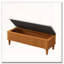 Banc de rangement avec repose-pieds 50,8 pouces-547556005