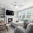 47 Inch Ceiling Fan With 22W LED Light And Remote Control 6 Speeds Reversible DC Motor For Living Room Bedroom-328648810