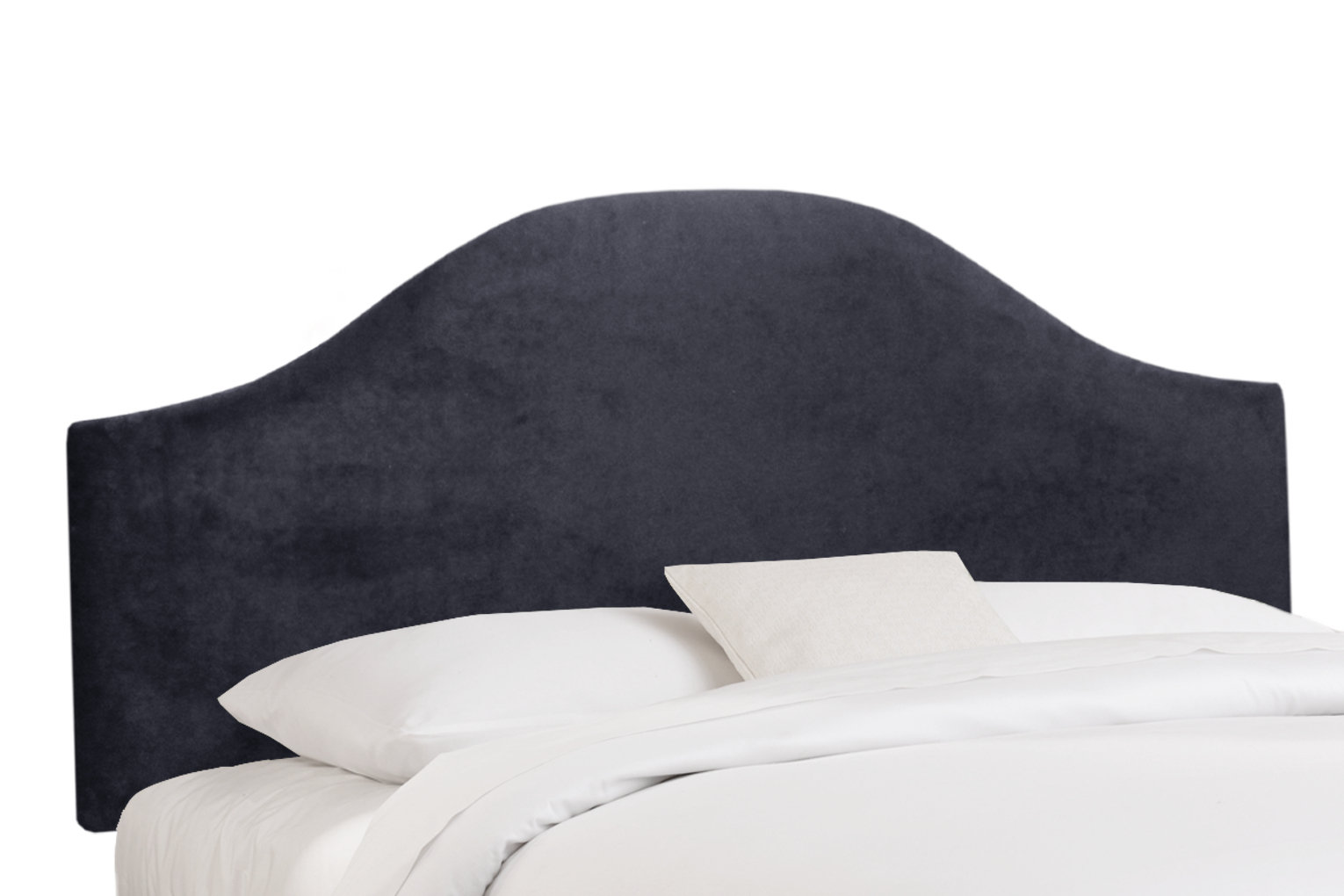 Hermosa Upholstered Panel Headboard, Twin, Mystere Eclipse Performance Velvet