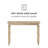 Castine Solid Wood Console Table