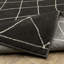 Tapis gris anthracite / ivoire Eola Trellis-2552912