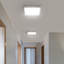 Plafonnier carré à DEL avec couleur blanche réglable KODA Pro Series (paquet de 2)-110352439
