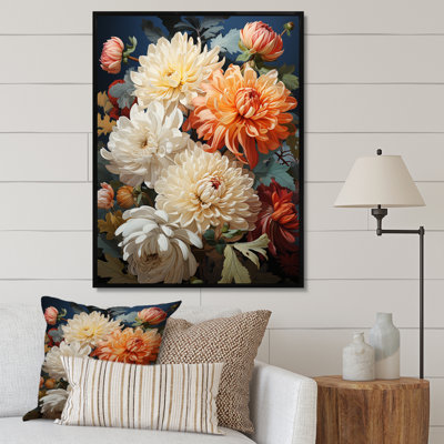 Collage d'automne Yareily Chrysanthemums I