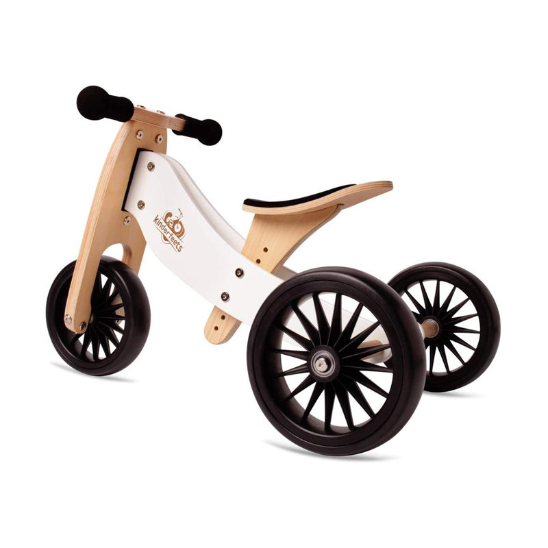 Kinderfeets Pedal Ride On, White