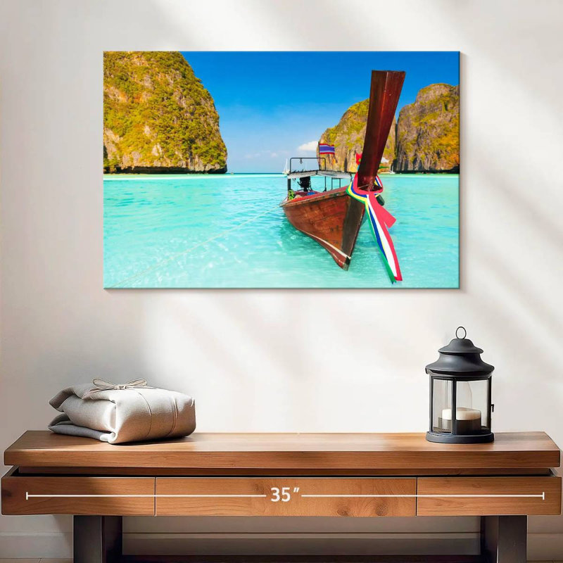 Rorry Maya Bay Boat, 16" H x 24" W