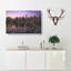 Sketch Of The Vancouver Skyline Painting - Wrapped Canvas-56654322
