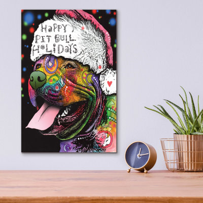 «Christmas Pitbull» par Dean Russo