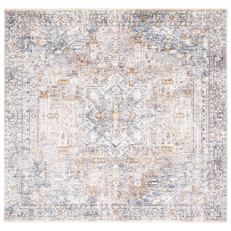 Gefell 600 Performance Southwestern Rug, Square 6'