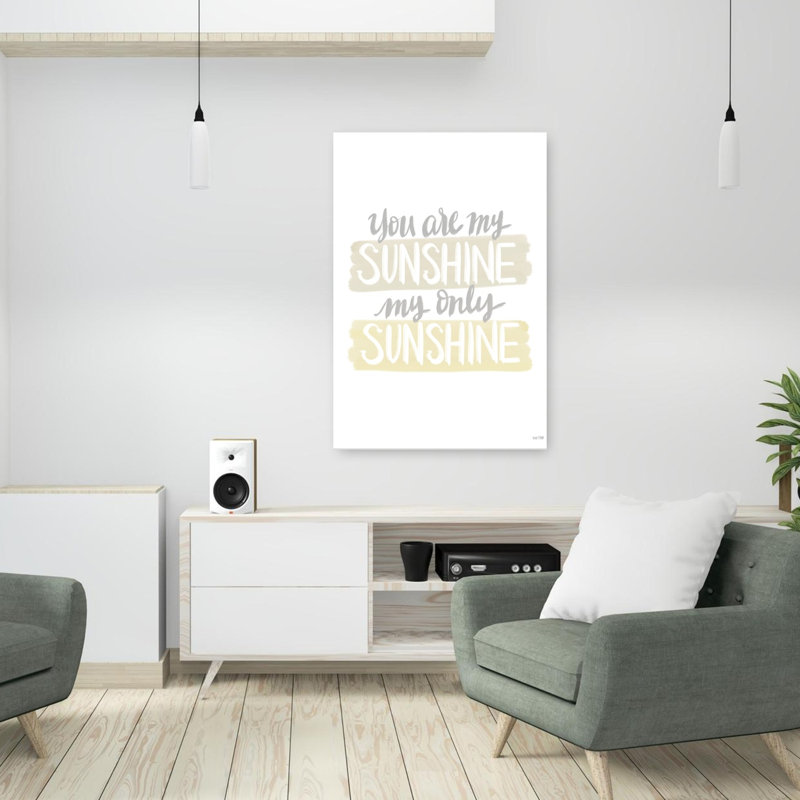 You Are My Sunshine, art contemporain abstrait, H 36 po x l 24 po