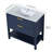 Jamicka 35.9 " W Freestanding Standard Free Standing 1 Single Vanity Bathroom Vanity With Resin Top-1001361511