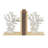 Stone Non-Skid Bookends