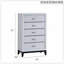 Glasgow G04390-CH Chest , White-645048167