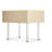 Lap 21.7'' W Solid Wood Nightstand-12837229