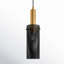 Luminaire suspendu cylindrique à 1 lumière Bacco
